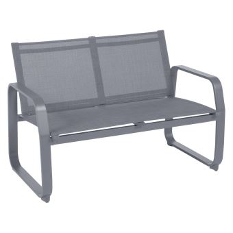 Salon de jardin Hespéride Gili 4 Personnes Ardoise et Gris Quartz