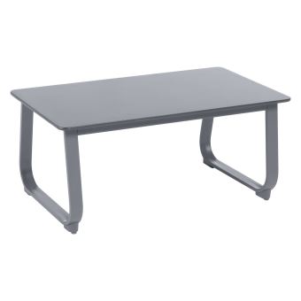 Salon de jardin Hespéride Gili 4 Personnes Ardoise et Gris Quartz