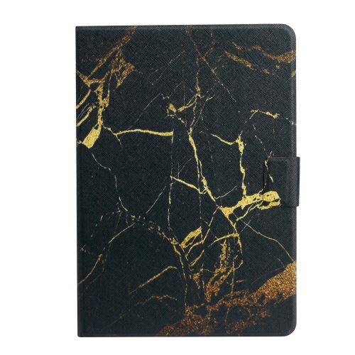 Etui en PU + TPU texture marbre avec support et porte-cartes style A pour votre Samsung Galaxy Tab A 10.1 (2019) T510