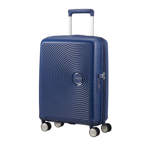American Tourister Valisette 'Soundbox' bleu / argent
