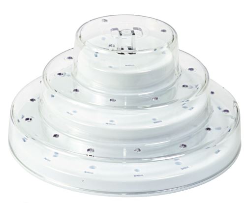 Presentoir sucettes blanc
