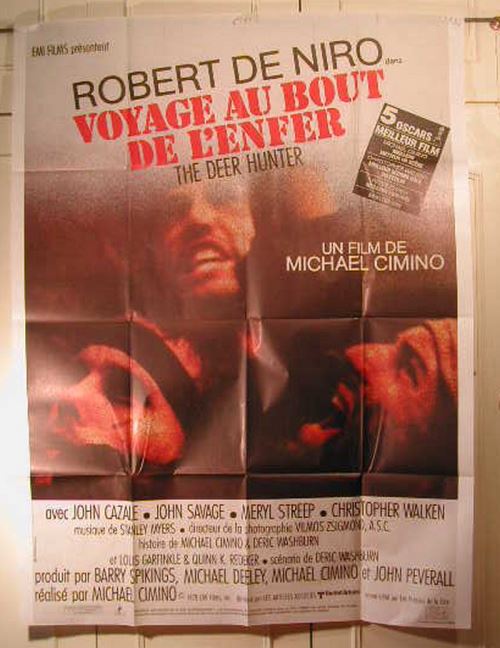 Voyage au bout de l'Enfer - affiche pliée - 116x158 cm - AFFICHE / POSTER