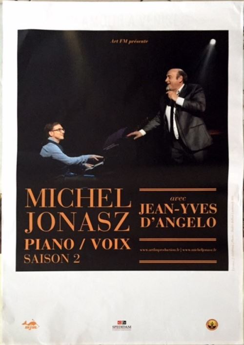 Michel JONASZ - 80x120 cm - AFFICHE / POSTER