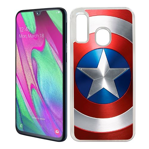 Coque pour Samsung Galaxy A40 -  Bouclier Captain America Avengers