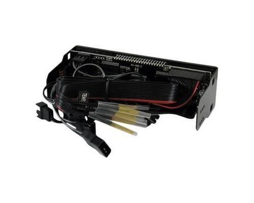 LC Power LC-CFC-2 Panneau de contrôleur de vitesse de ventilateur de système noir