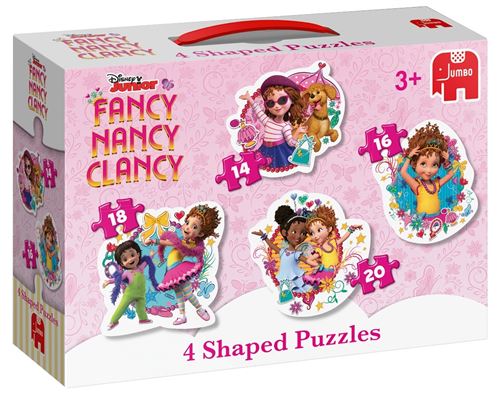 Jumbo Puzzle Fancy Nancy 4-en-1 14/16/18/20 pièces