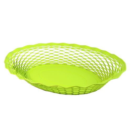 Non Communiqué Vert Anis Corbeille À Pain 25X18 Cm - Roger Orfèvre - Vert - Inox