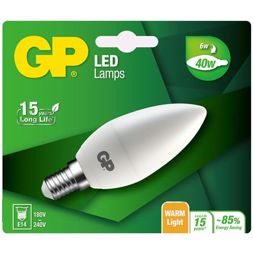 GP Lighting Gp Led Mini Bougie B 6w E14