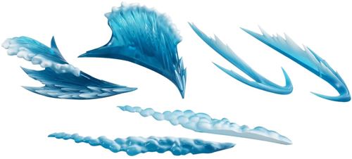 Bandai Tamashii Nations Effect Wave Blue Action Figure