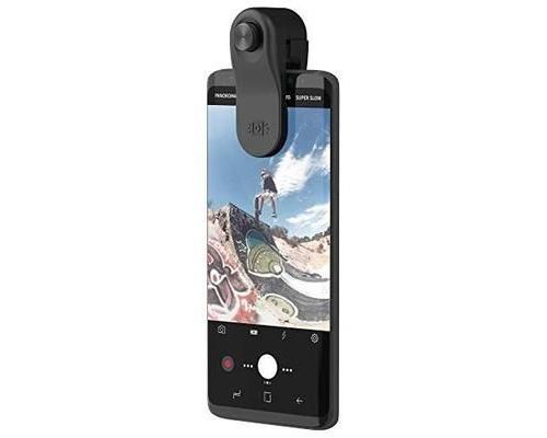 Olloclip OCUNCLIP Clip Universel Grand Angle-Clip Macro pour iPhone-Smartphone Noir