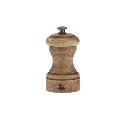 Peugeot - Moulin à sel manuel en bois de hêtre finition antiquaire 10 cm