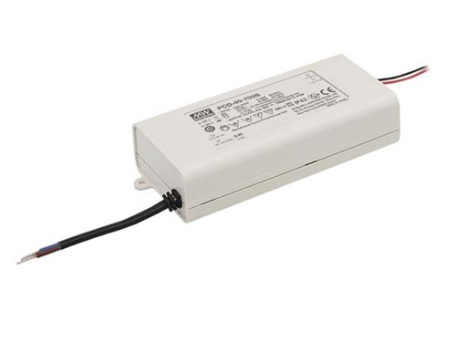 Driver de led à courant constant - variable - 1 sortie - 700 ma - 40 w velleman pcd-40-700b