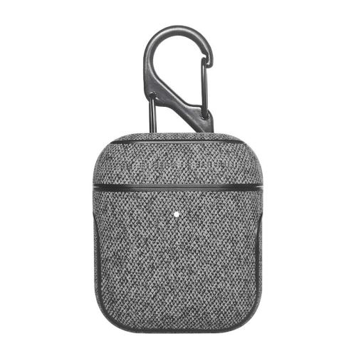 Coque en PU WISETONY pour Apple AirPods 2 - Gris