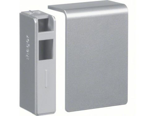 Hager Embout Pour Plinthe Sl20055 Alu (Sl200556d1)