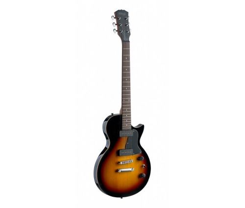 Stagg SEL-P90SB - Guitare Éléctrique Seri Rock L-P90sb