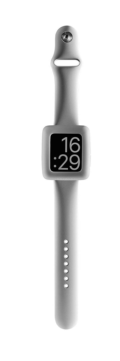 Boompods Schutzgaine pour Apple Watch Boomtime 42mm blanc