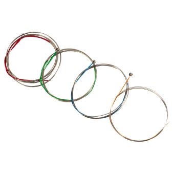 Cordes Contrebasse Classic Cantabile KB-34 Taille 4/4 - Set De 4 Cordes Lisses Et Enroulées