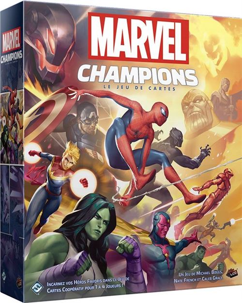 Fantasy Flight Games Marvel Champions : Le Jeu De Cartes (Base)