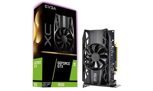 evga evga geforce gtx 1650 xc, 4096 mb gddr5 noir