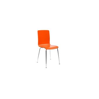 Chaises design cuisine orange (lot de 2) NELLY Achat Chaises design cuisine orange (lot de 2) NELLY Achat