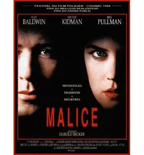Malice AFFICHE CINEMA ORIGINALE