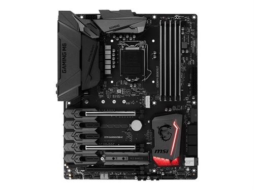 MSI Z270 GAMING M6 AC - Carte-mère - ATX - LGA1151 Socket - Z270 Chipset - USB 3.1 Gen 1, USB-C Gen2, USB 3.1 Gen 2 - Bluetooth, Gigabit LAN, Wi-Fi -