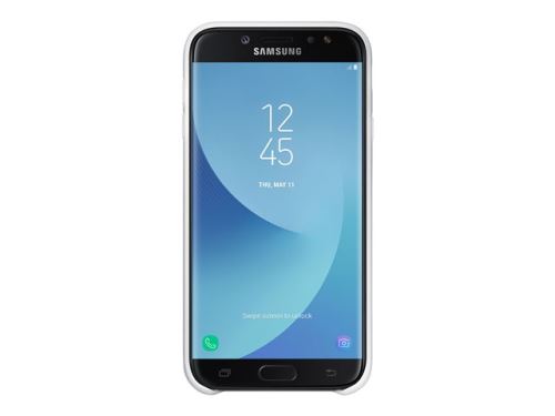 Samsung Dual Layer Cover EF-PJ730 - Achterzijde behuizing voor mobiele telefoon - wit - voor Galaxy J7 (2017)