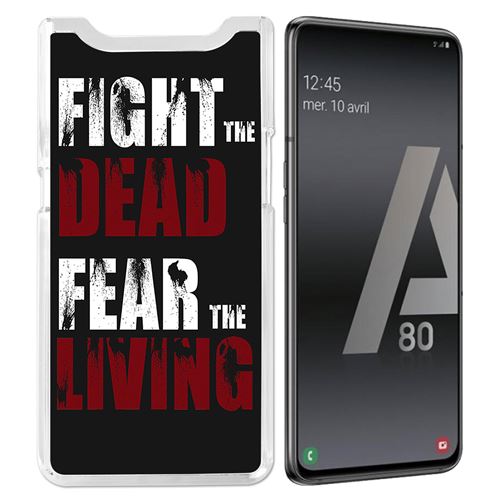Coque pour Samsung Galaxy A80 / A90 -  Walking Dead Fight The Dead Fear The Living