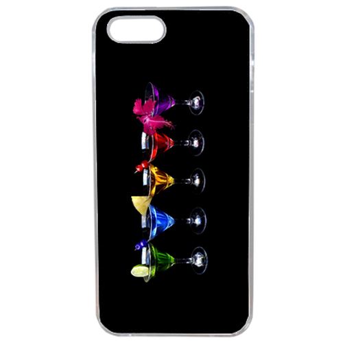 Coque Martini Boisson Multicolor Compatible Iphone 5s Transparent