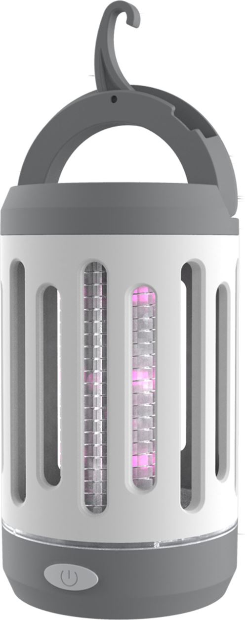 DIO - Lampe anti-moustiques et insectes 3W compacte et rechargeable USB - Voltman