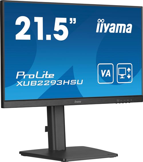 Iiyama Noir Prolite Xub2293hsu-B7 Écran Plat De Pc 54,6 Cm (21.5 ) 1920 X 1080 Pixels Full Hd Led - Neuf - Image 4