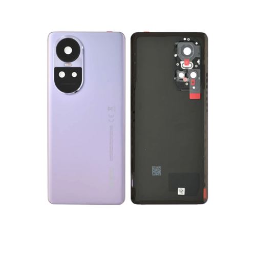 Original Cache Batterie Vitre Arrière Glossy Purple pour OPPO Reno 10 Pro 5G 621033000079.