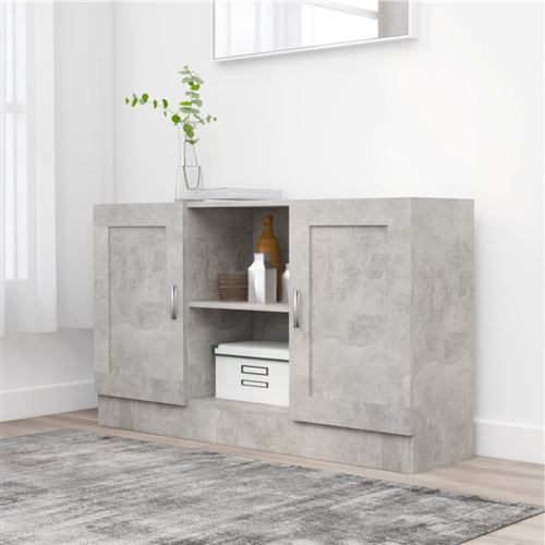 Vidaxl Gris Buffet - Béton - Image 3