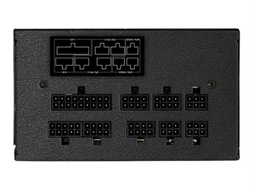 Chieftronic SteelPower Series BDK-550FC - Alimentation électrique (interne) - ATX12V 2.3/ EPS12V - 80 PLUS Bronze - CA 100-240 V - 550 Watt - PFC active