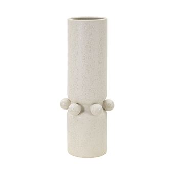Vase moderne en céramique avec finition mate Bubbles - 1