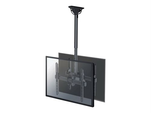 Neomounts by Newstar Select NM-C440D - Haakje - full-motion - voor 2 LCD-schermen - zwart - schermgrootte: 32-60 - te bevestigen aan het plafond