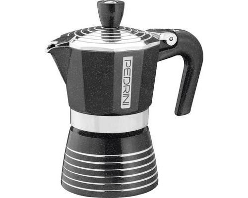 Infinity Rock Cafetière italienne noir,argent Nombre de tasse=2