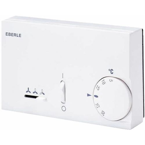 Eberle 517720351100 KLR-E 7203 Indoor Thermostat 4-pipe/Ventilatio...