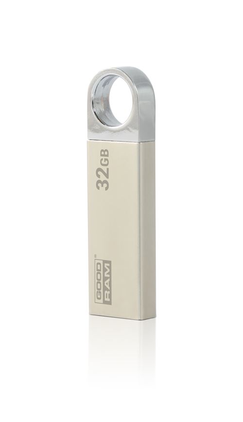 Cl&eacute; USB Nano 32go Goodram USB 2.0 en m&eacute;tal argent&eacute;