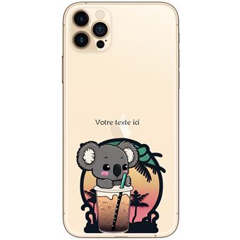 Porte-monnaie En Feutrine Motif Koala Personnalisable - Pochette Réutilisable Pour Pièces, Clés, écouteurs
