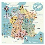 Carte de France magnétique Jeujura 8973 pas cher - Tableau