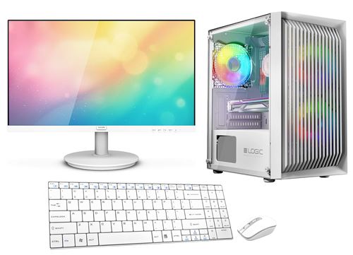 VIST Gaming Core i5 12400F - RAM 16Go - RTX 3050 - SSD 1To M.2 - WIFI - LCD 24 - Windows 11 Pro