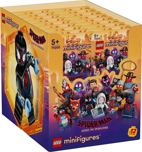 Lego® Minifigures™ 71050-36 Spider-Man : Across The Spider-Verse - Boîte De 36