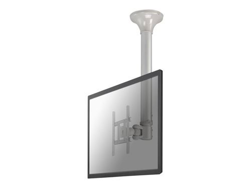 Neomounts by Newstar FPMA-C200 - Support - full-motion - pour Écran LCD - argent - Taille d'écran : 10-40 - montable au plafond