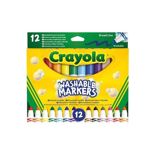 Non Communiqué Multicolore Crayola 58-8340 Stylo-Feutre 12 Pièce(S) - Image 1