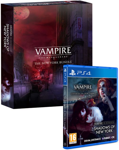 Just For Games Vampire The Masquerade Coteries And Shadows Of New York Collector Edition Ps4