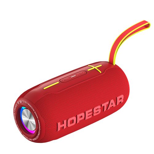 Enceinte sans fil HOPESTAR H49 Lanterne TWS Rouge