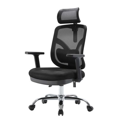 SIHOO chaise de bureau chaise de bureau ergonomique noir