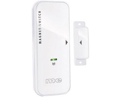 Contact de porte/fenêtre pour Sonnette sans fil m-e modern-electronics 41131 100 m blanc