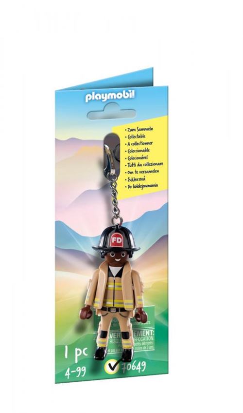 Playmobil 70649 Porte-Clé avec Pompier